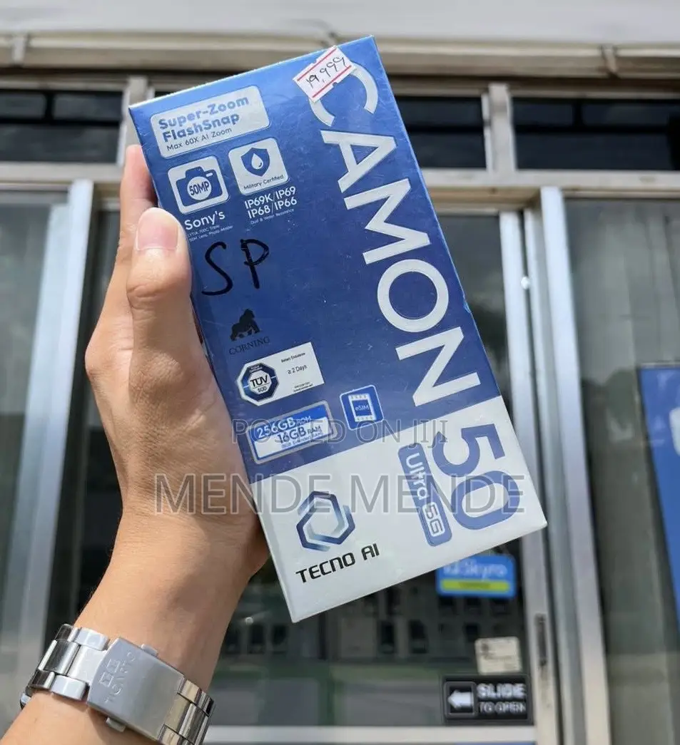 New Tecno Camon 50 Ultra 512 GB Black