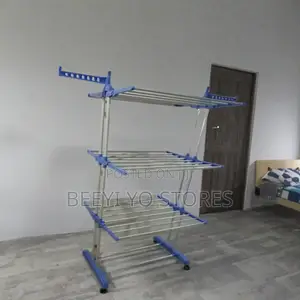 -TOPY Multi-Purpose Floor Standing Clothes Drying Rack.