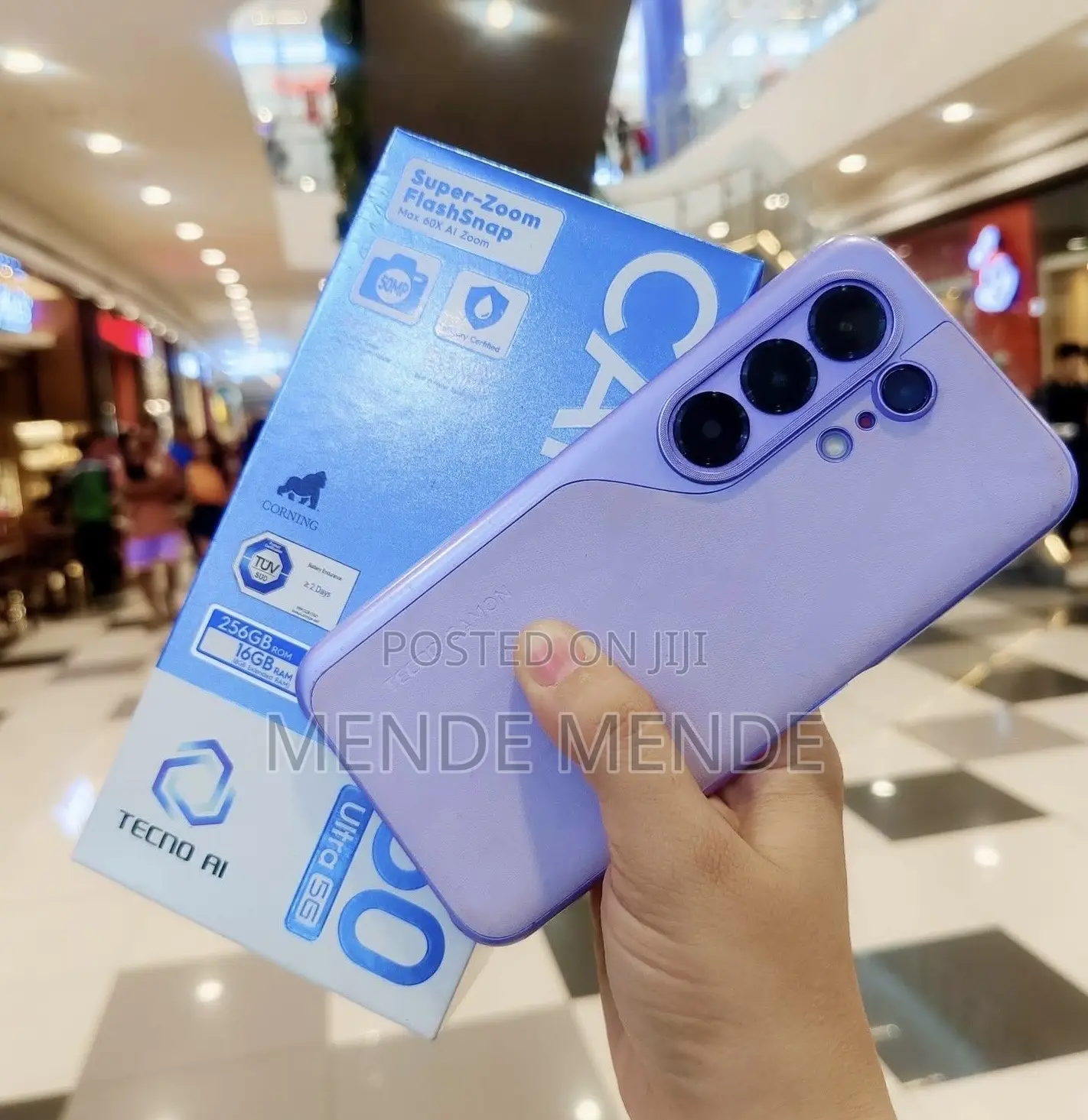 New Tecno Camon 50 Ultra 512 GB Purple