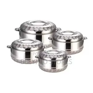 Stainless Steel Casserole / Hot Pot Set ("Fresh Box").