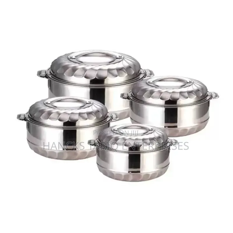 Stainless Steel Casserole / Hot Pot Set ("Fresh Box").