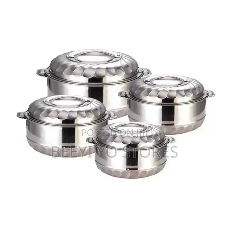 Stainless Steel Casserole / Hot Pot Set ("Fresh Box").
