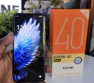 New Tecno Spark 40 Pro+ 256 GB Black