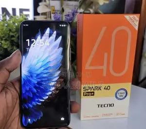 New Tecno Spark 40 Pro+ 256 GB Black
