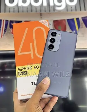 New Tecno Spark 40 Pro+ 256 GB Black