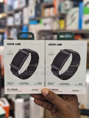 Green Lion Fit Wear Smart Fitness Band, Stress and Health Monitoring