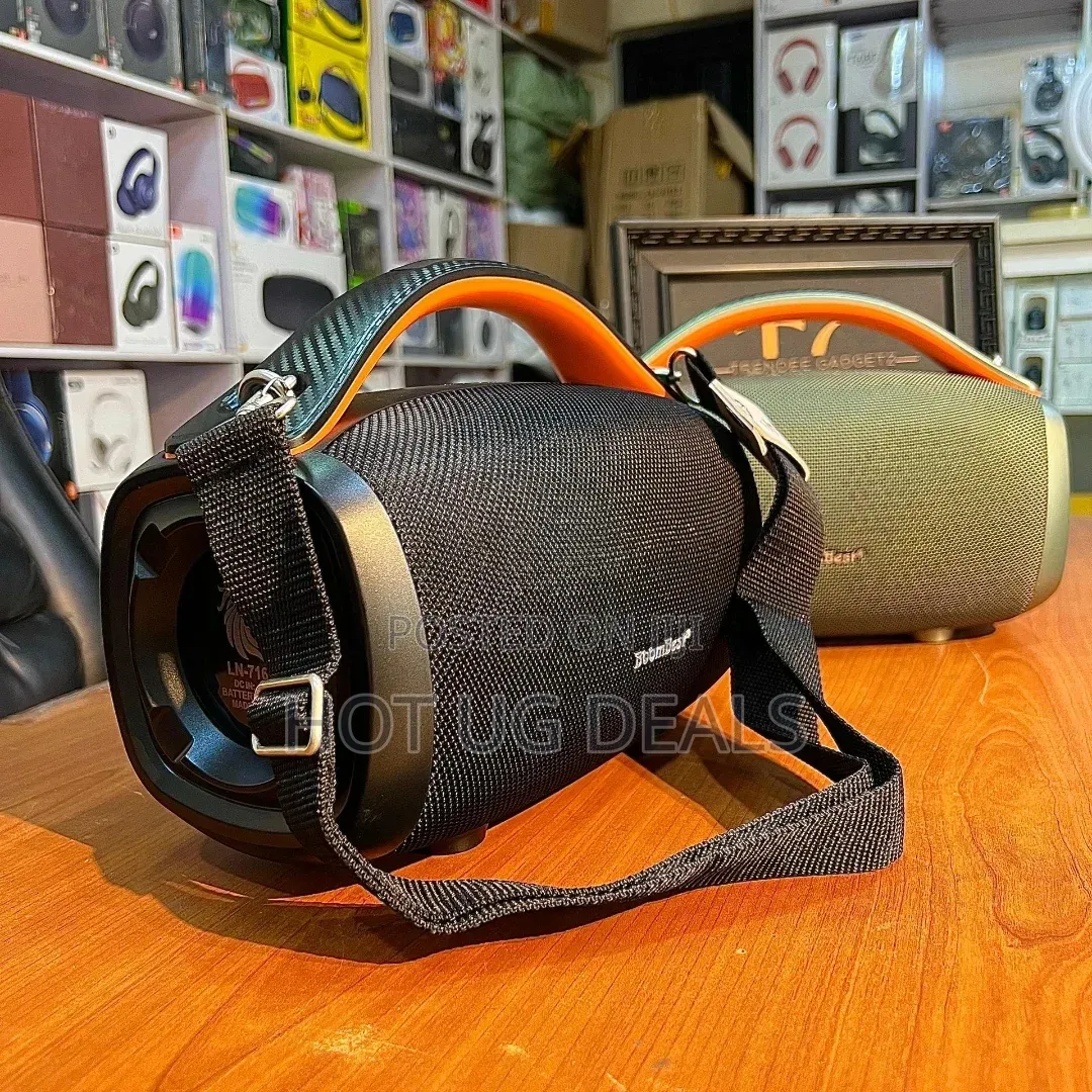 BoomBest LN-716BT Super Bass Wireless Speaker - Multicolor