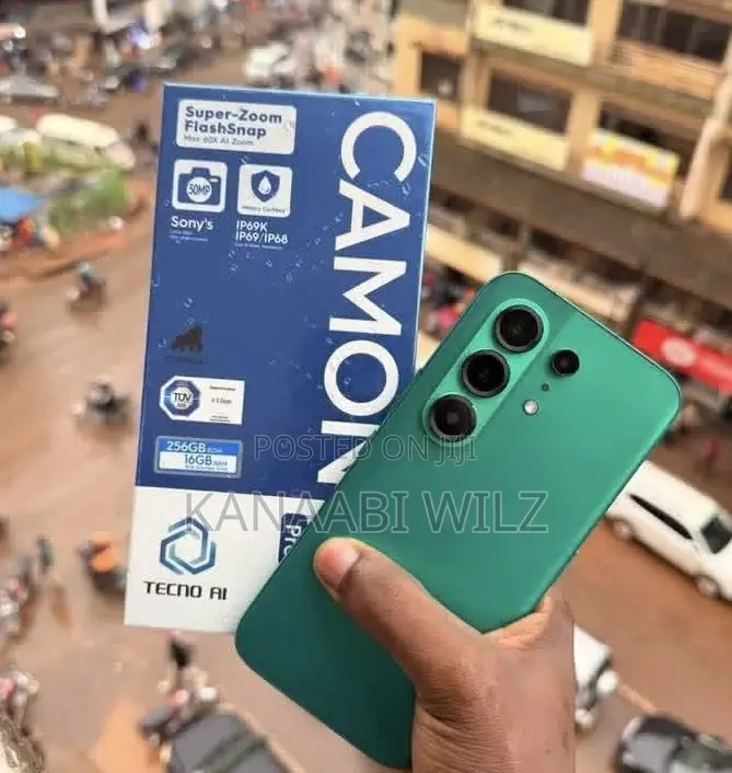 New Tecno Camon 50 Pro 256 GB Green