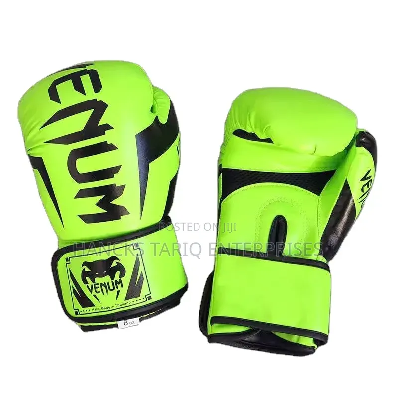 Venum Pink and Black Boxing Gloves (6 Oz).