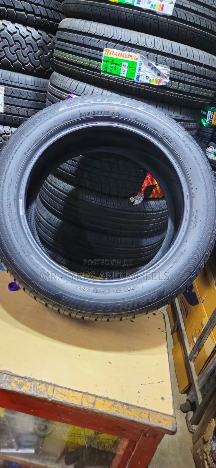 205 55 R17 Bridgestone Only 2pises in the Stock Now Came 4 the Best.