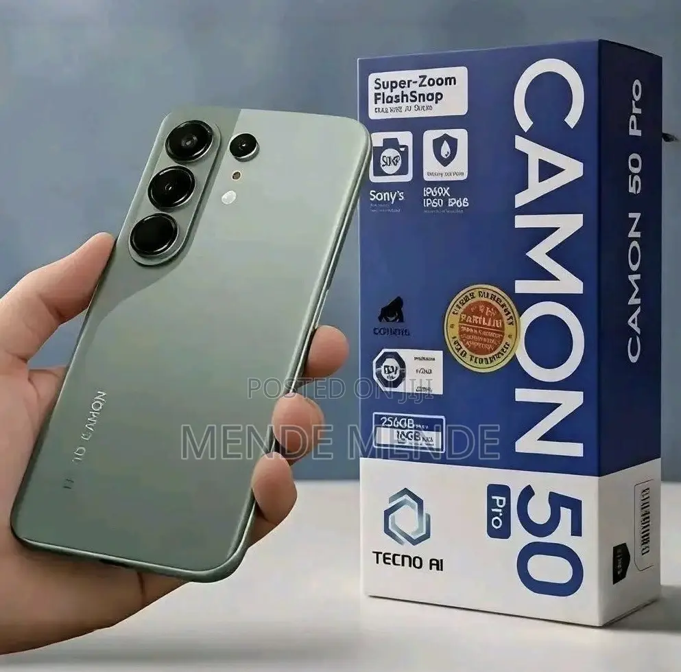 New Tecno Camon 50 Pro 256 GB Blue