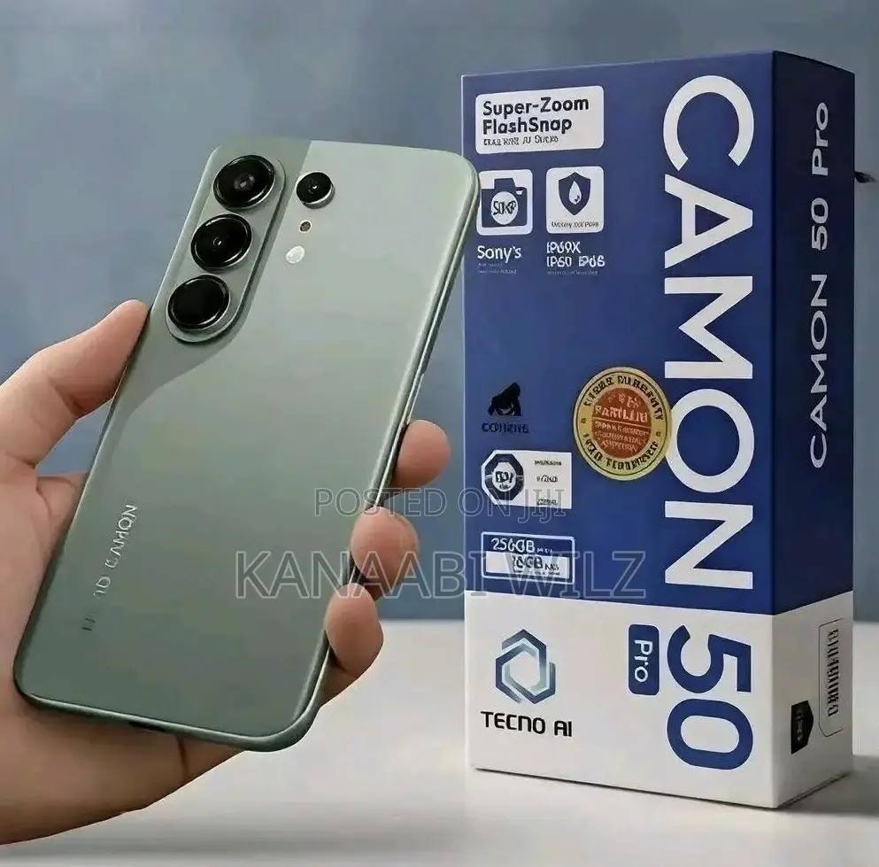New Tecno Camon 50 Pro 256 GB Blue
