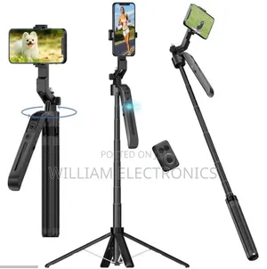 C12 AI Tracking Selfie Stick Quadrupod
