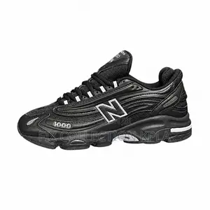 Original New Balance 1000 Triple Black Lifestyle Sneakers