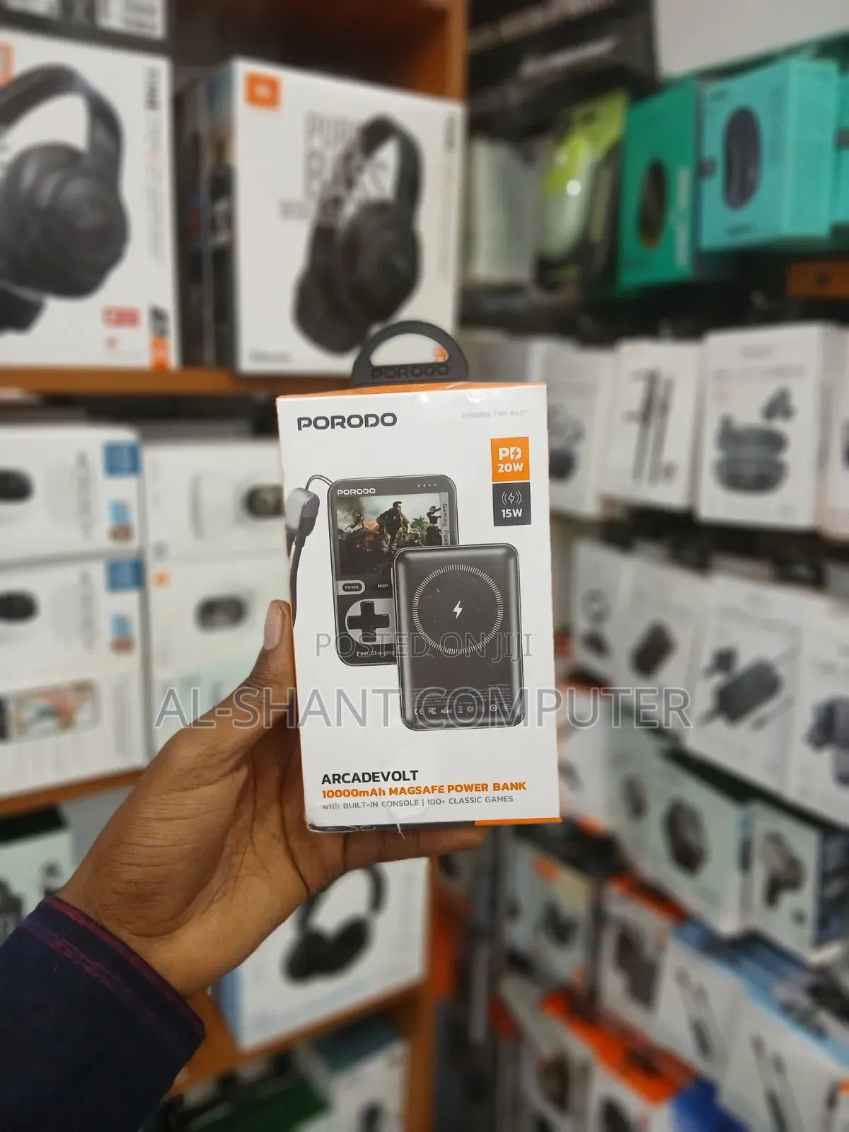 Porodo Arcade Volt With 10000mah Powerbank
