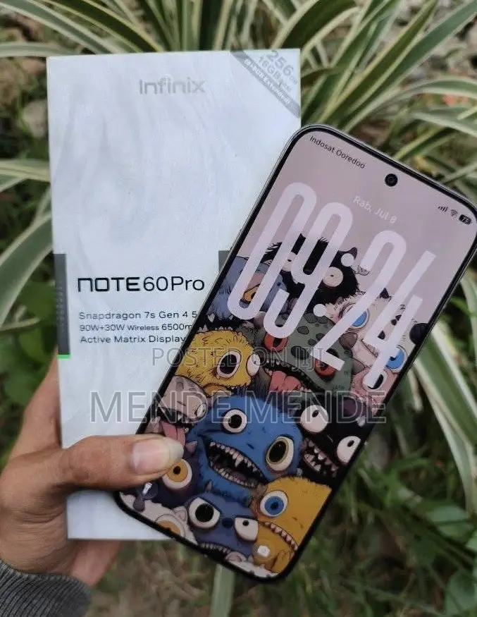 New Infinix Note 60 Pro 256 GB Black