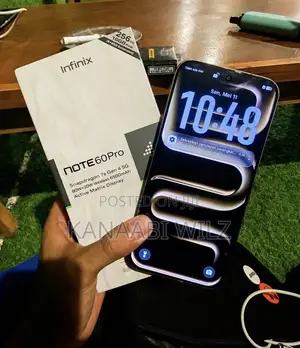 New Infinix Note 60 Pro 256 GB Black