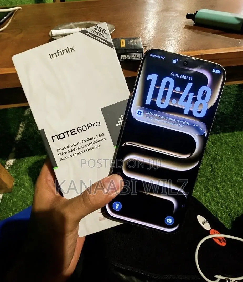 New Infinix Note 60 Pro 256 GB Black