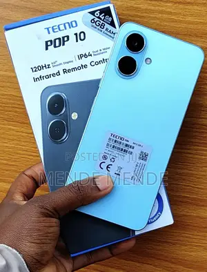 New Tecno Pop 10 128 GB Blue