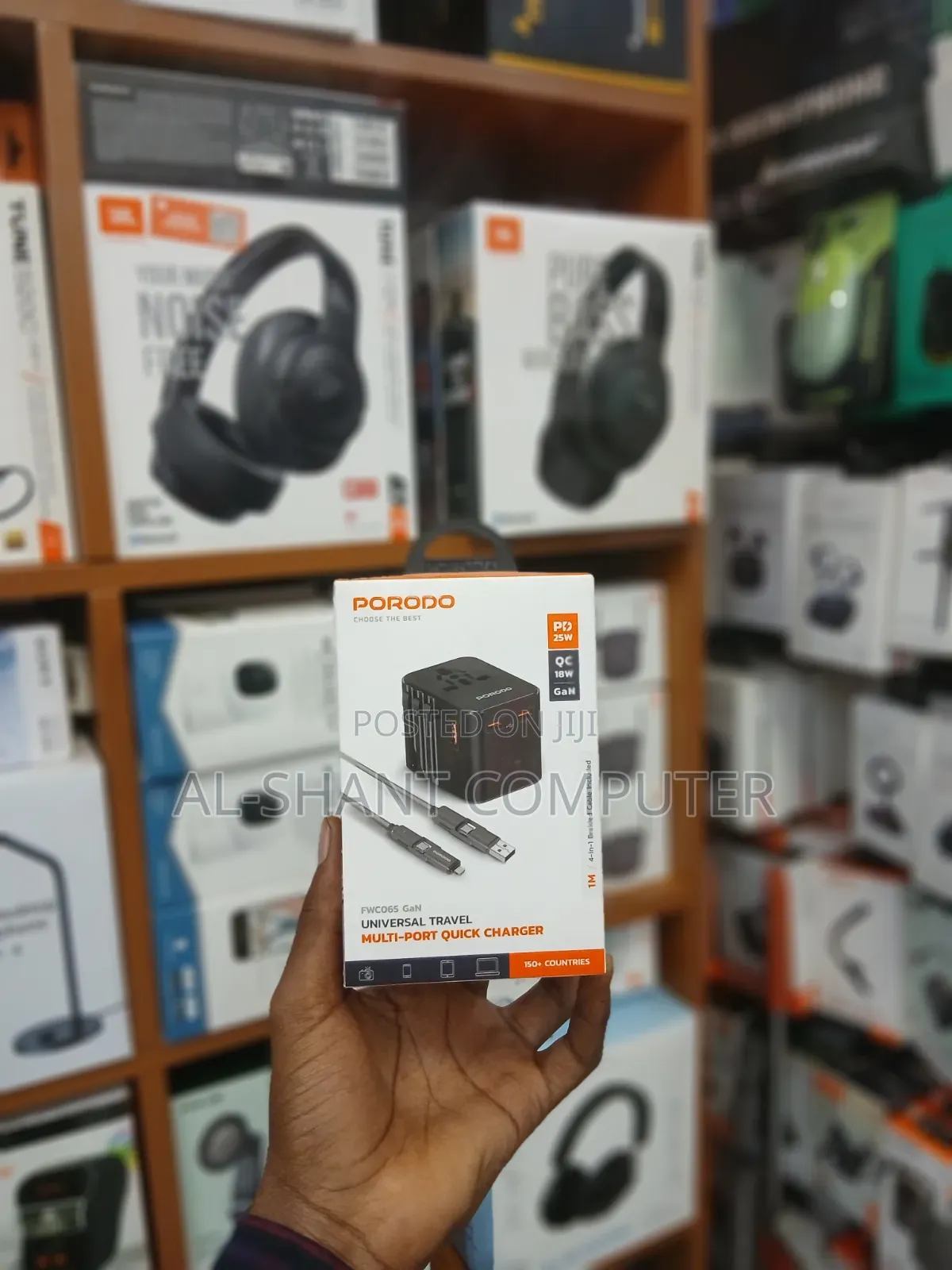 Porodo Universal Travel Multi Port Charger