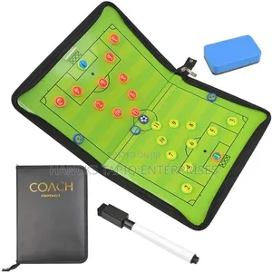 Portable Foldable Football / Soccer Tactical Coaching Board Folder.