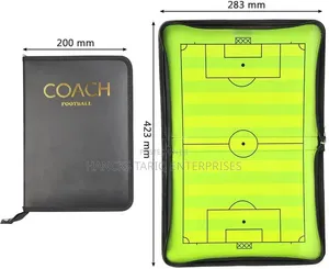Portable Foldable Football / Soccer Tactical Coaching Board Folder.