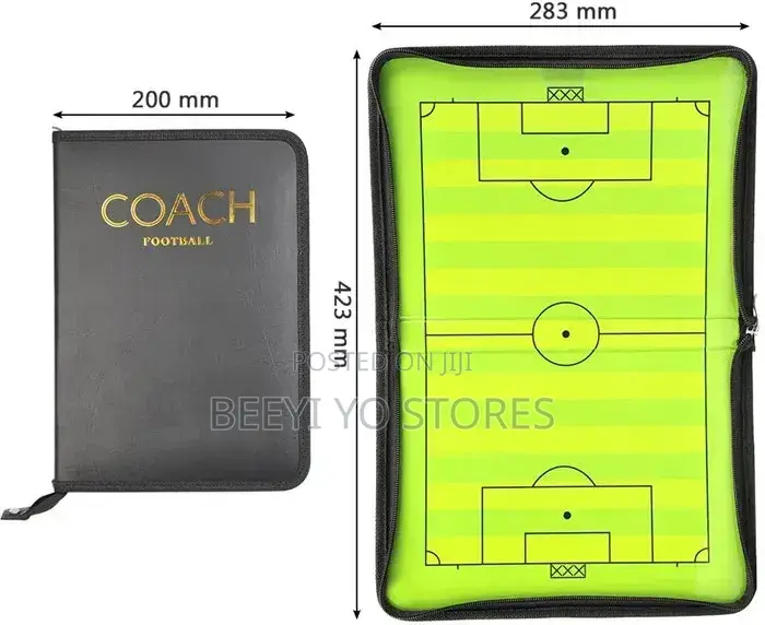 Portable Foldable Football / Soccer Tactical Coaching Board Folder.