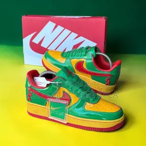 Original Nike Air Force 1 Low Lil Yachty Concrete Boys Green