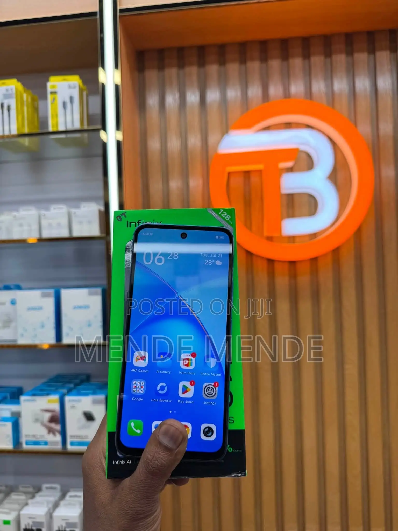 New Infinix Smart 10 Plus 128 GB Blue