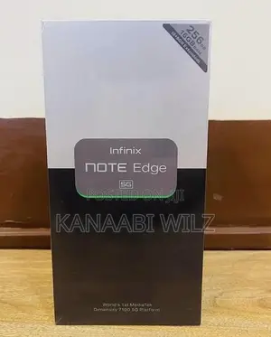 New Infinix Note Edge 256 GB Black