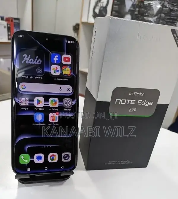 New Infinix Note Edge 256 GB Black