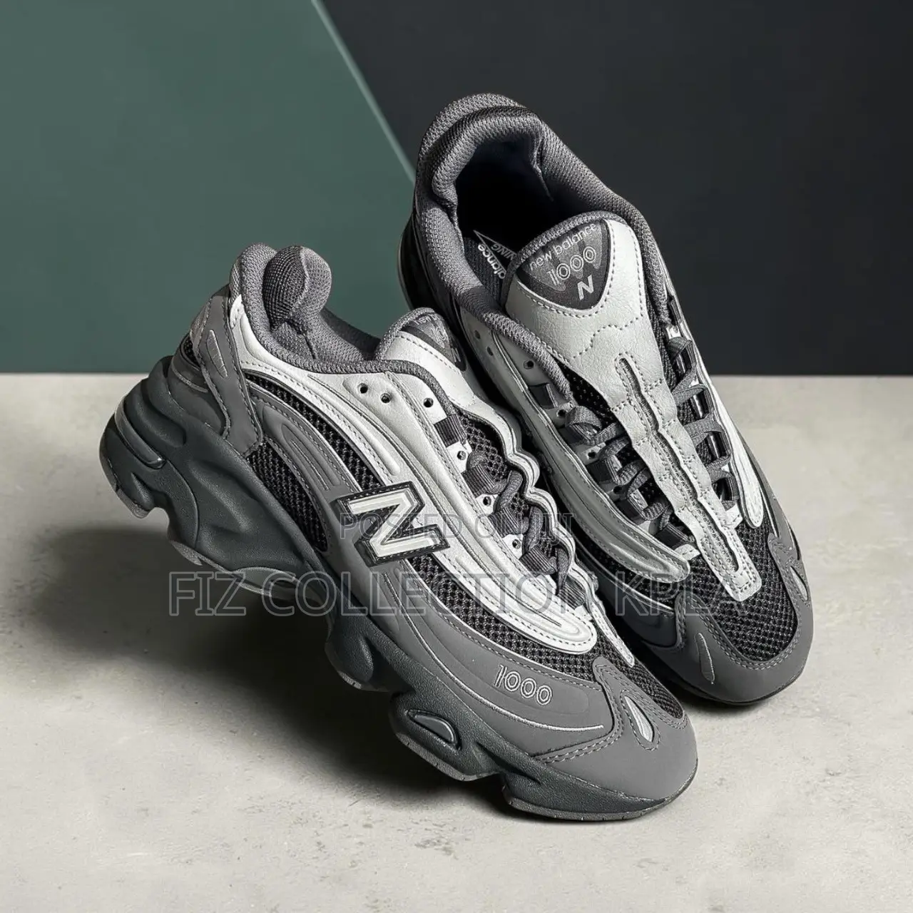 Original New Balance 1000 Castlerock Grey Lifestyle Sneakers