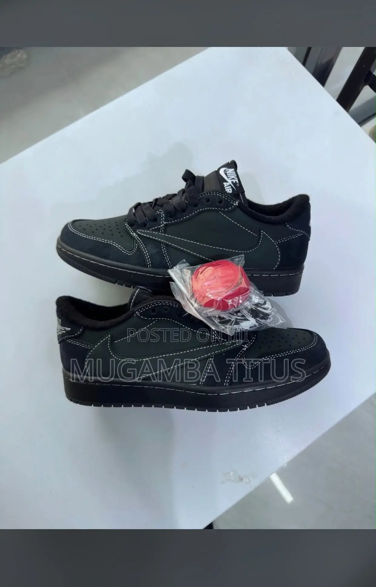 Air Jordan 1 Low OG Black Phantom