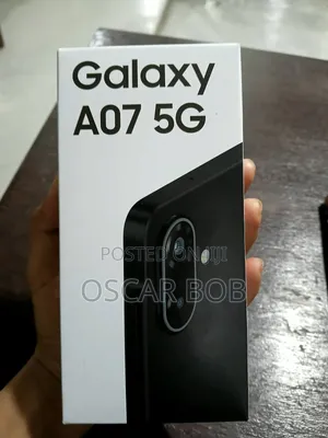 New Samsung Galaxy A07 5G 128 GB Black