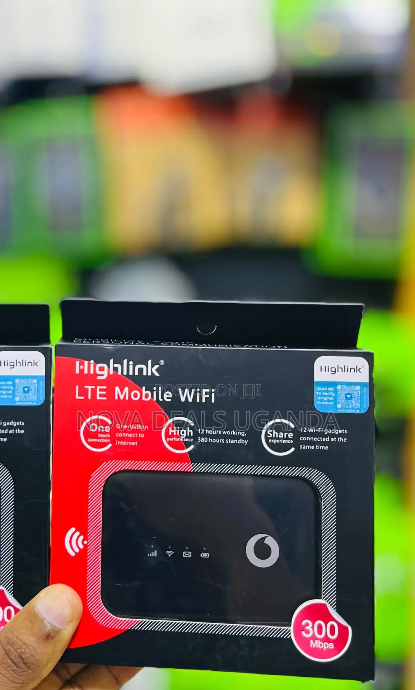 Highlink 4G LTE Mobile WiFi- 300Mbps