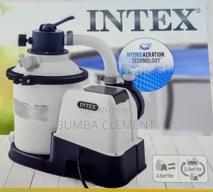 Krystal clear.Intex Sand Filter Pump