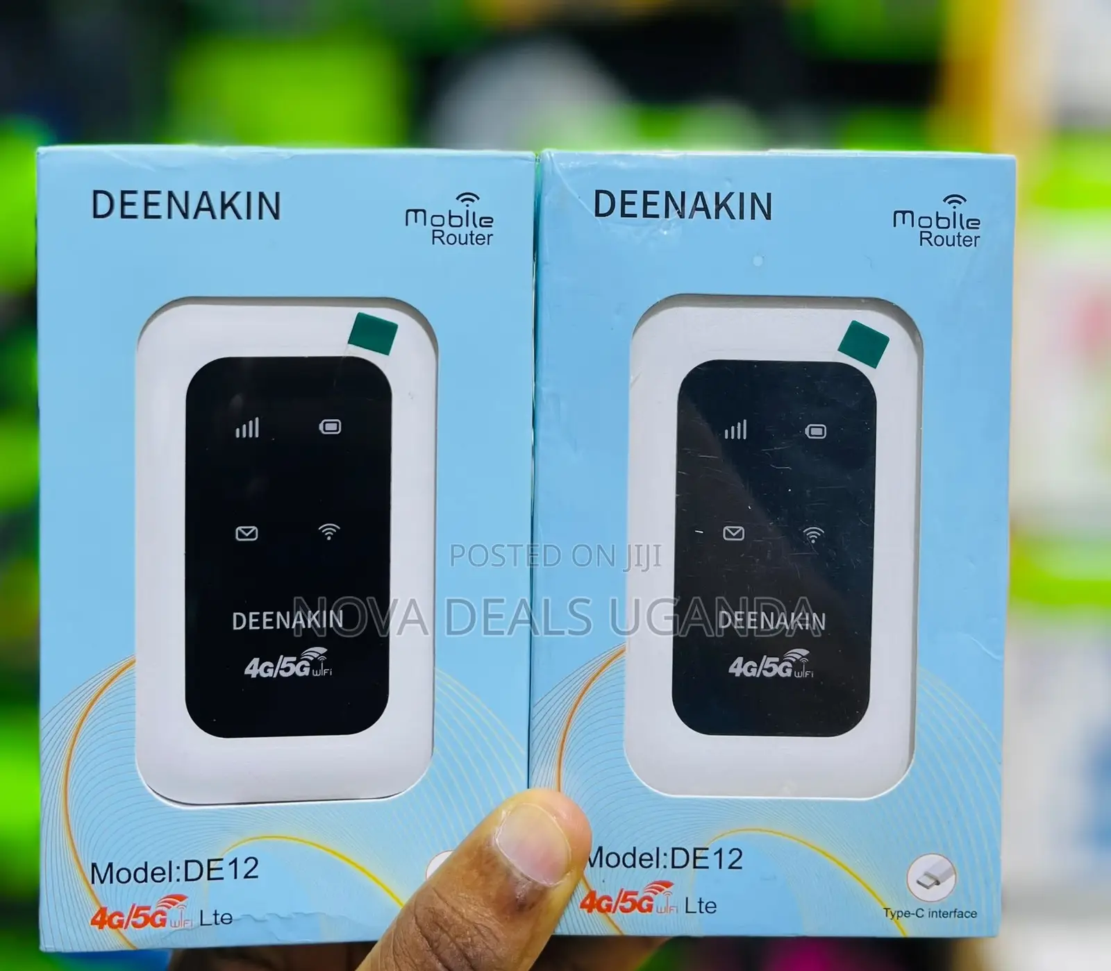 Deenakin 4G Mobile WiFi With 150Mbps Service Speed and 2100mAh Battery