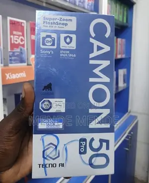 New Tecno Camon 50 Pro 256 GB Blue
