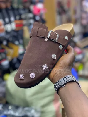 Embellished Slip-on Clog Sandals / Mules