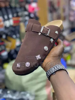Embellished Slip-on Clog Sandals / Mules
