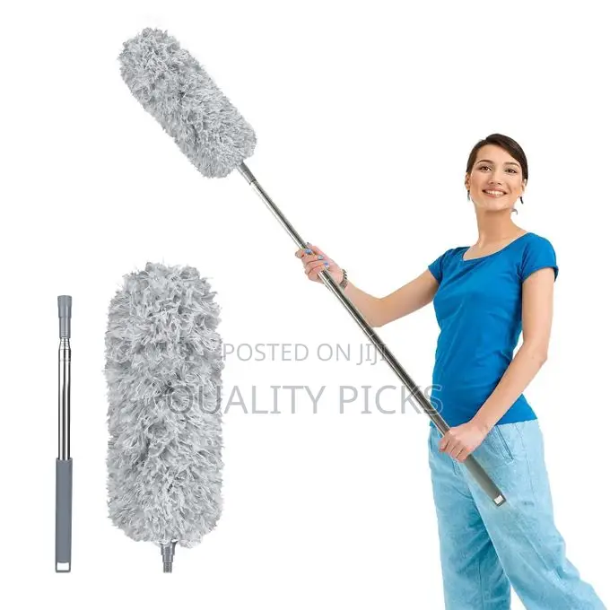 Microfiber Feather Dusters Bendable Extendable Cleaner