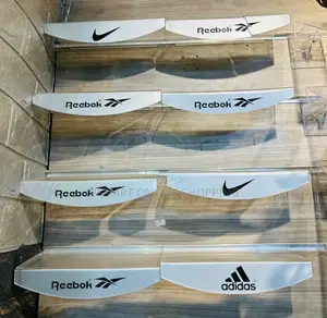 Wall Board Shoes Display Holders - Transparent, Plastic