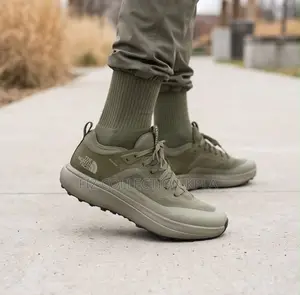 The North Face Never Stop Lace Sage Green Comfort Sneakers