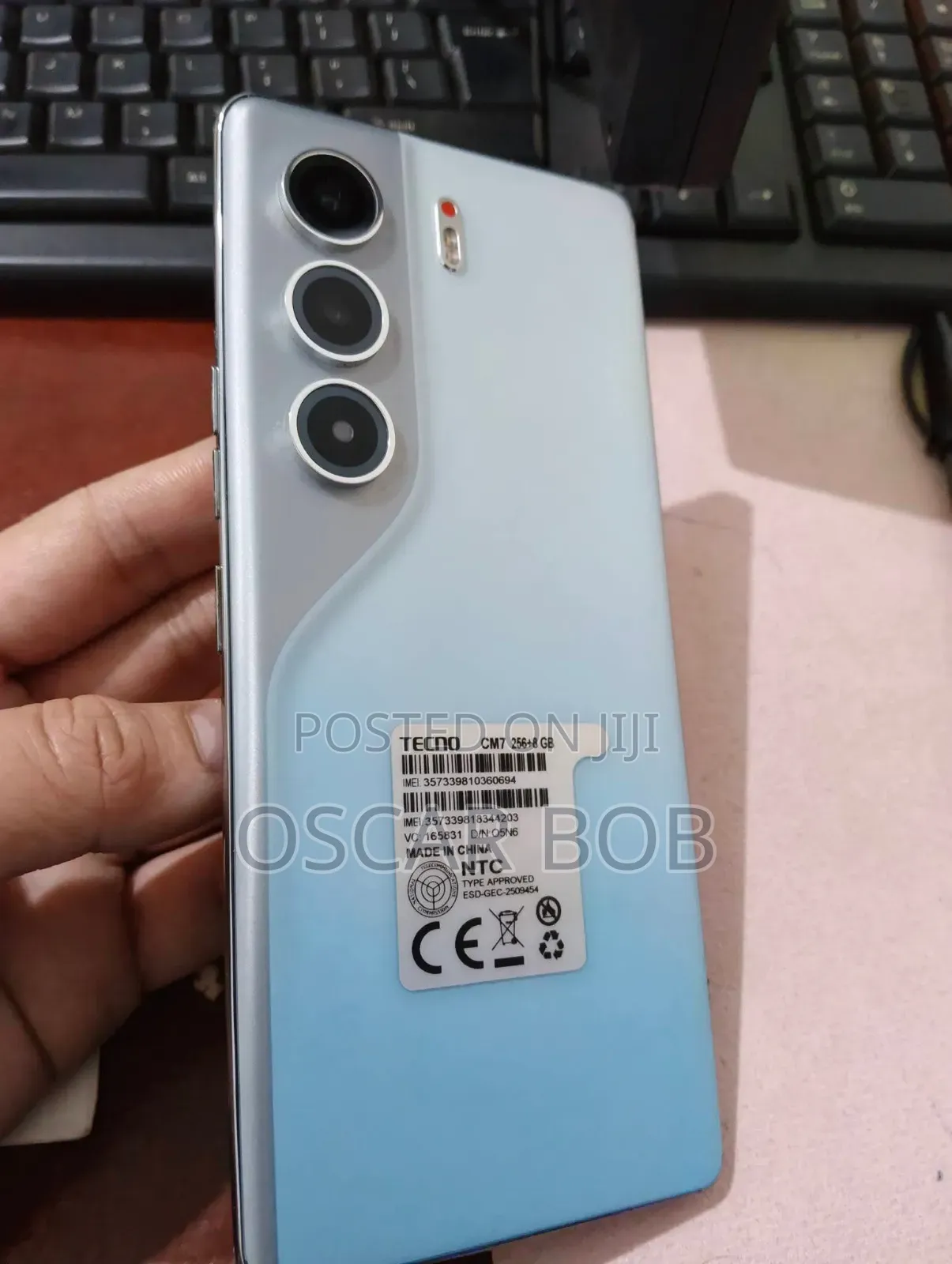New Tecno Camon 40 Pro 5G 256 GB Blue