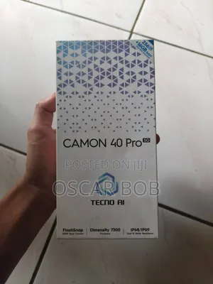 New Tecno Camon 40 Pro 5G 256 GB Black