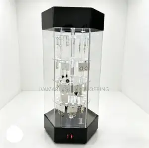 Electric Rotating LED Jewelry Display Stand