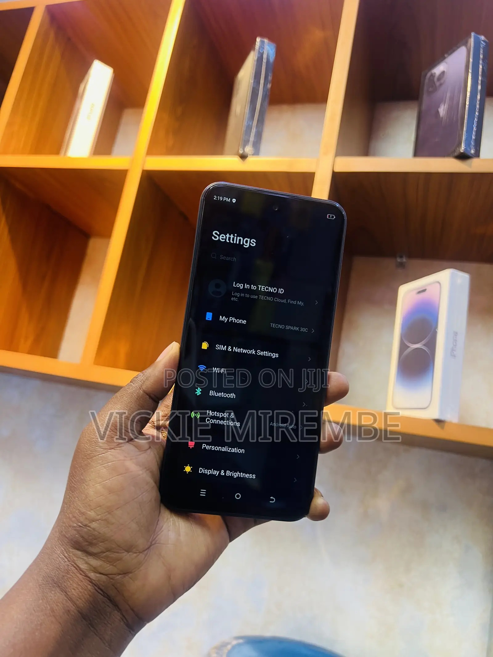 Tecno Spark 30C 128 GB Black