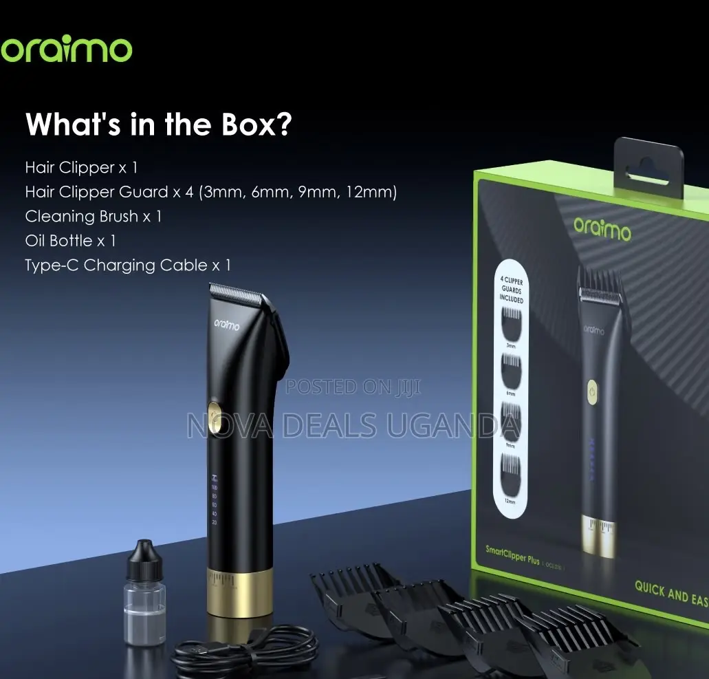 Oraimo SmartClipper Plus OCL-210 Professional Rechargeable Hair Clippe