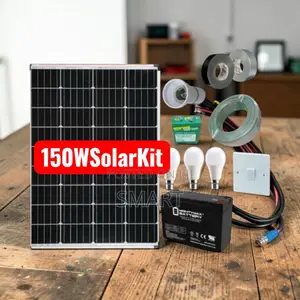 L150W Home Solar Power System – Perfect for Rural Urban Homes