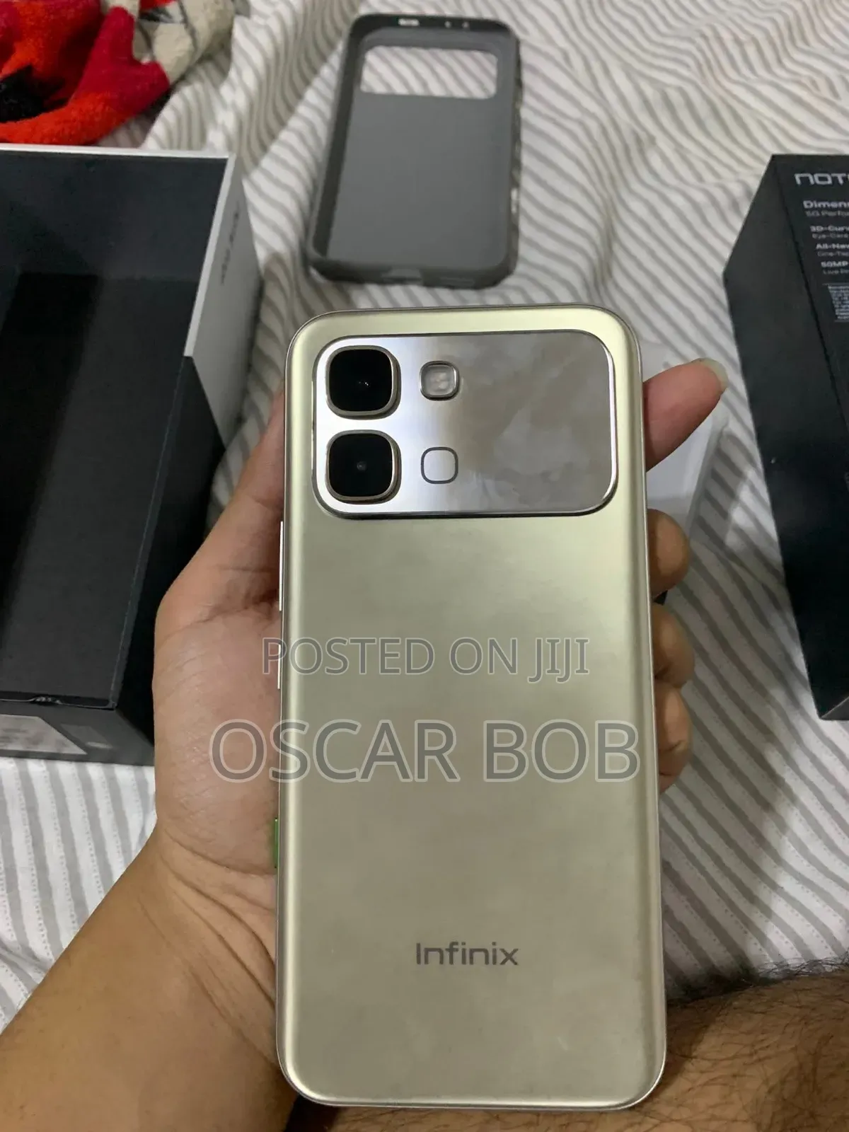 New Infinix Note Edge 256 GB Gray